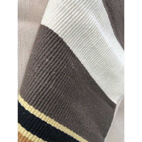 Pottery Barn Bedding Pottery Barn Pillow Cover Brown Stripe Cotton